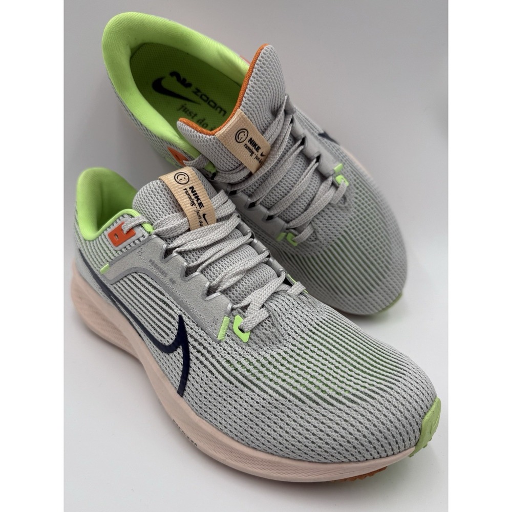 Nike Zoom Pegasus 40 DV3854-006 Women SZ 8.5 Running Shoes Photon Dust/Obsidian